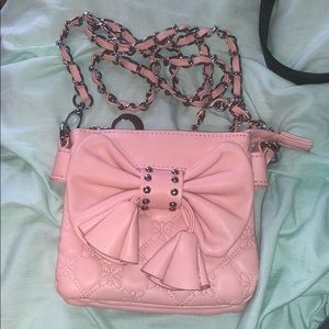 Pink satchel